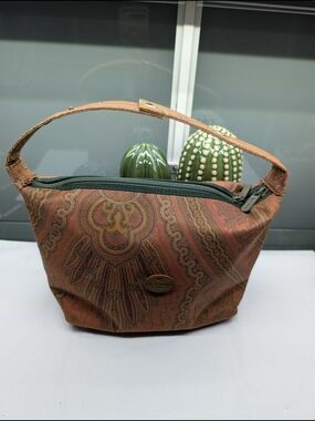 Etro Paisley-Print Wristlet/Bag EUC